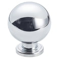 thumbnail image 4 of WHAMVOX Brass Cabinet Knob Silver Drawer Handle for Furniture Decor Multipurpose Durable Elegant Design, 4 of 8
