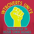 thumbnail image 3 of CafePress - Introverts Unite Dark T Shirt - Men's Classic Graphic Cotton T-Shirt, 3 of 4