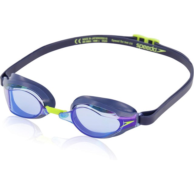 Unisex Adult Swim Goggles Mirro Speed Socket . Multiple Colors One Size