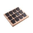 thumbnail image 1 of serony 12pcs Earring Card Holder with Tray for Jewelry Accessory Display Black, 1 of 9