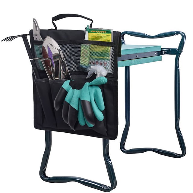 Sac d'Outils pour Genouillère de Jardin Sac de Rangement d'Outils Portable Pochette d'Outils pour Genouillère de Jardin