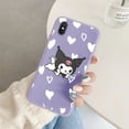 thumbnail image 1 of Cartoon Phone Case for For Apple iphone X XS Max XR 10 Girls Anti-drop Cinnamoroll Kuromi Hello Kitty Silicone Siling Back Cover tzw, 1 of 6