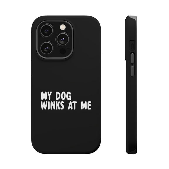 DistinctInk MagSafe Tough Case for Apple iPhone 15 Pro (6.1" Screen) - You're an Idiot - Wireless Charging Compatible