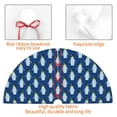 thumbnail image 4 of Lsque Beautiful King Penguin Pattern Print Christmas Tree Skirt, Tree Skirt with Ties or Velcro, Perfect for Holiday Decorations, Halloween, and New Year-30", 4 of 7