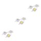 thumbnail image 4 of Ounissouiy Paquete de 3 LED Chip 3W Brillo 120 Grados 350mA Lámpara Chips Decoraciones de escenario Ampliamente aplicable COB Driver Emisores Bombilla Type1 NO1 Ounissouiy CBP370536, 4 of 6