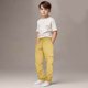 thumbnail image 1 of Cowsor Kids Solid Color Sweatpants Casual Elastic Waist Joggers Pants Comfort Loose Fit Athletic Pants Running Trousers, 1 of 7