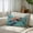 Teal Green Red Orange, variant on Silk Satin Pillowcase, Ocean Sea Turtle Nautical Map Rectangle Brushed Pillow Covers 20x36in Underwater Marine Life Decorative Throw Pillows Protector Cushion Case for Sofa,Patio,Couch,Garden