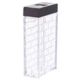 thumbnail image 2 of Yuarrent Contenedor de especias de 6 piezas, bote transparente para condimentos de sal, lata, caja de especias, tarros, cajas de condimentos de Cocina y Comedor, 2 of 6