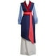 thumbnail image 1 of Vestido Kimono Tradicional Mulan Película De Halloween Disfraz De Cosplay Conjunto Completo, 1 of 4