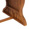 thumbnail image 6 of Christopher Knight Home 7-Piece Outdoor Acacia Wood Dining Set, 70" Teak Table with Cream Cushioned Chairs, 6 of 13