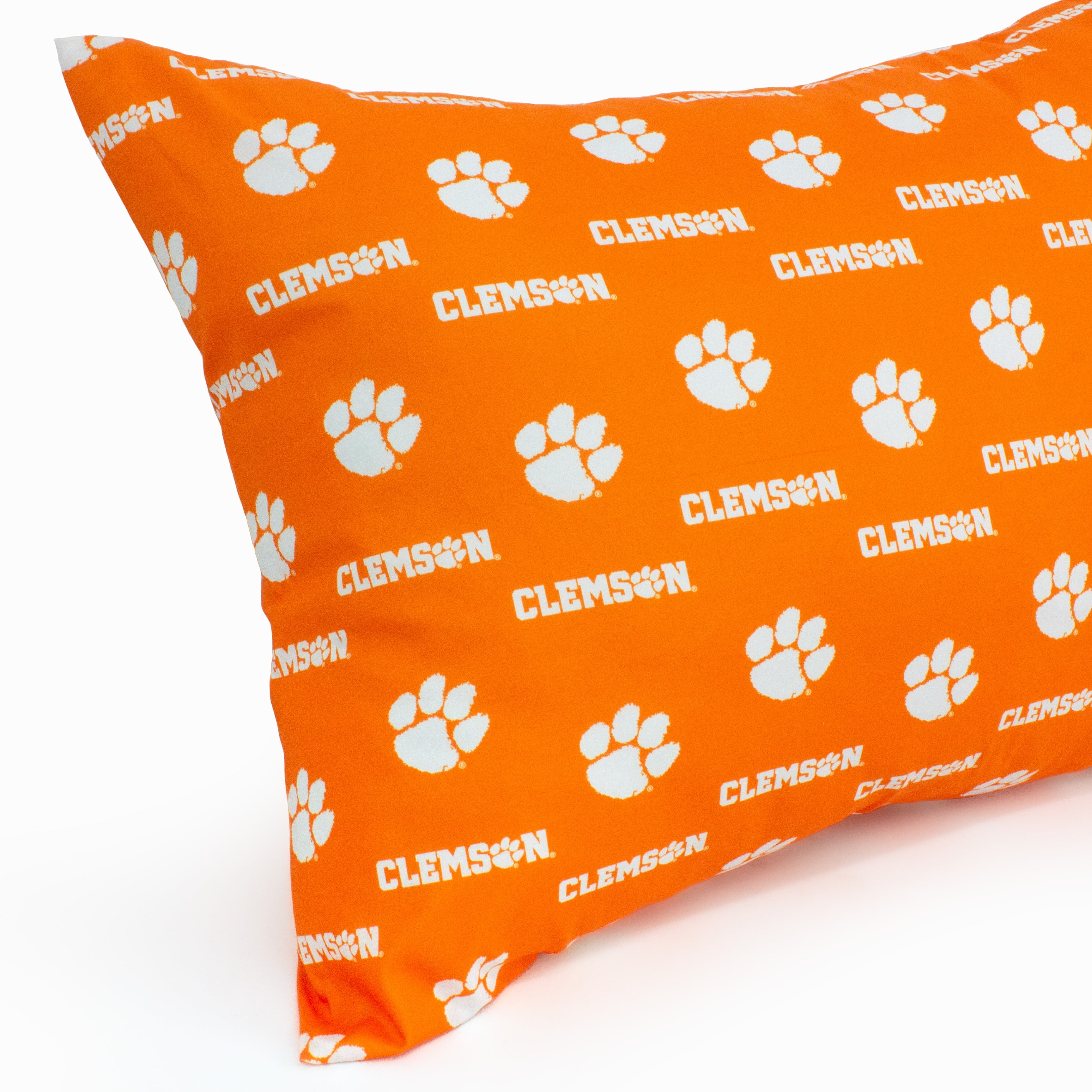 Clemson Tigers Pillowcase Body Pillow - 20" x 60"