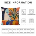 thumbnail image 5 of Nawypu  Abstract Art Mid Century Modern Throw Pillow Covers  Colorful Boho Aesthetic Floral Geometric Minimalist Pillow Covers for Couch Outdoor Decor, 5 of 5