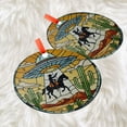 thumbnail image 3 of UFO Abduction Cowboy Western Desert Ornament Suncatcher, Funny Gifts for Women, Window Hanging, Indoor Decor, Suncatcher, Cowboy, 2025, Holiday 2025, Seasonal Holiday Decor,, 3 of 5