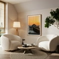 thumbnail image 4 of Manhattan Beach Sunset 01 - Los Angeles California Photography Sunset Beach Ocean Coastal Landscape Architecture Unframed Wall Art Print 32 x 48 inches, 4 of 60
