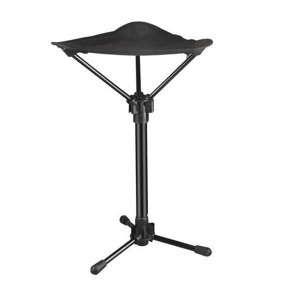 Almencla Folding Tripod Stool Portable Lounge Adjustable Tall Slacker Chair Fold up Stool