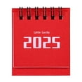 2025 Mini Literary Calendar Lunar Calendar Table Decorations K0F8