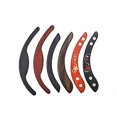 thumbnail image 4 of maskred Black Solid Guitar  for Arm Rest with Loop Repair Parts Plate Wood Handguard Good Vibration Handrest Musical Instrument Armrest, 4 of 6