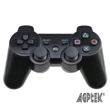 Bluetooth Wireless Black Game Controller for PlayStation 3 PS3 - USB Wired Available