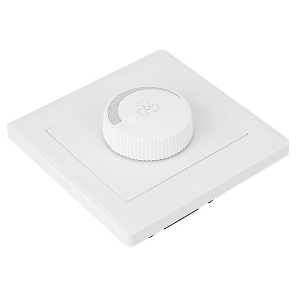 Interruptor, Conveniente Perilla Suave Resistente Al Agua Antigrietas Para Uso General Para Lámparas Incandescentes Para Uso Profesional Para Ventiladores Eléctricos ANGGREK Light Control