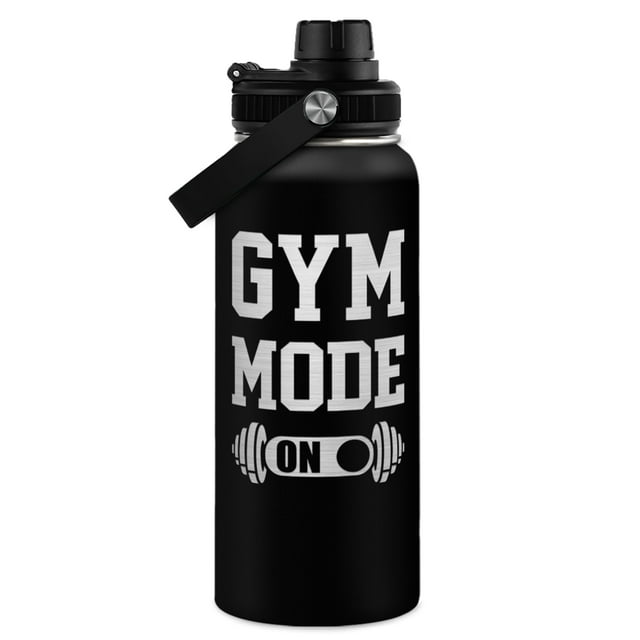 Botella SANDJEST Gym Mode en acero inoxidable 946 ml