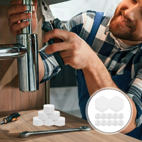 DEEPCRAFF 20Pcs Ppr Pipe Stop End Cap for Underground Sprinkler Systems 1 Inch Od