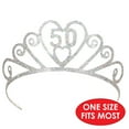 thumbnail image 5 of Glittered Metal  50  Tiara, (1/Pkg), 5 of 5