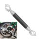 thumbnail image 1 of Soporte de varilla de extensión Baoblaze para manillar de bicicleta plegable Plata, 1 of 8