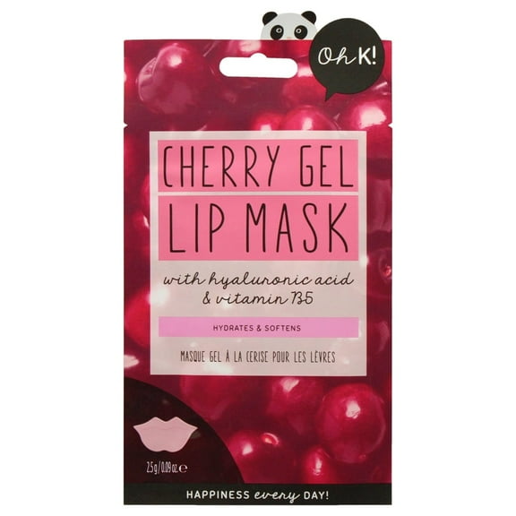 Oh K! Lip Mask, Lip Mask, Cherry Gel, 1 pc