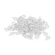 thumbnail image 5 of 100 Piezas de Joyería a Granel Resultados de Suministro DIY Navidad Colgante 2 Mm Agujero - Blanco plateado, Individual Macarena Colgante de los encantos de la estrella, 5 of 6