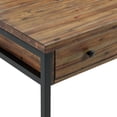 thumbnail image 6 of Claremont 60 in.W Rustic Wood and Metal Desk, 6 of 8