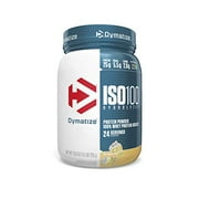 Dymatize ISO 100 Whey Protein Powder with 25g of Hydrolyzed 100% Whey Isolate, Gluten Free, Fast Digesting, Birthday Cake, 1.6 Pound