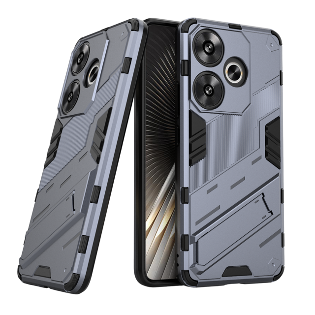 Funda de teléfono para Xiaomi Poco F6 5G Pengke Case + Cristal 9D
