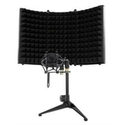 Rockville RMF1 Microphone Isolation Shield w/ Sound Dampening Foam+Shockmount