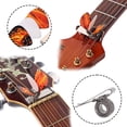 thumbnail image 2 of Guitar Pick Holder Clamp Wear-Resistant Stringed Plectrum Accessory Professional Basses Picks Universal Musical Accessory for Mandolin Banjo Parts, 2 of 9