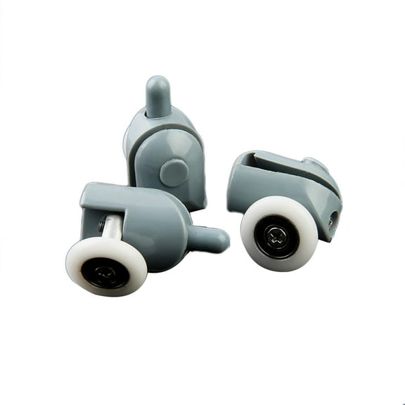 HEALEEP 8Pcs Round Shower Door Wheels for Shower Enclosures and Bathtub Accessories