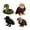 A, variant on Mystery Creature Complete DIY Bead Making Kit, Assorted Colored Beads and Essential Craft Tools, Leisure Handcraft Set for Adult Newbies for Relaxation and Personalized Home Decor Creation, B