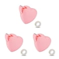 thumbnail image 2 of fastboy 1 Piece Washi Tape Sticker Dispenser Grip Sealing Rope Cutter Sweat-heart Roll Straps Holder Eyelash Extensions Stationery Pink 3Set, 2 of 6