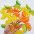 thumbnail image 4 of Adornos de Plástico Naiovety 10 Uds alta simulación no oxidante Naranja cubos de limon, 4 of 6