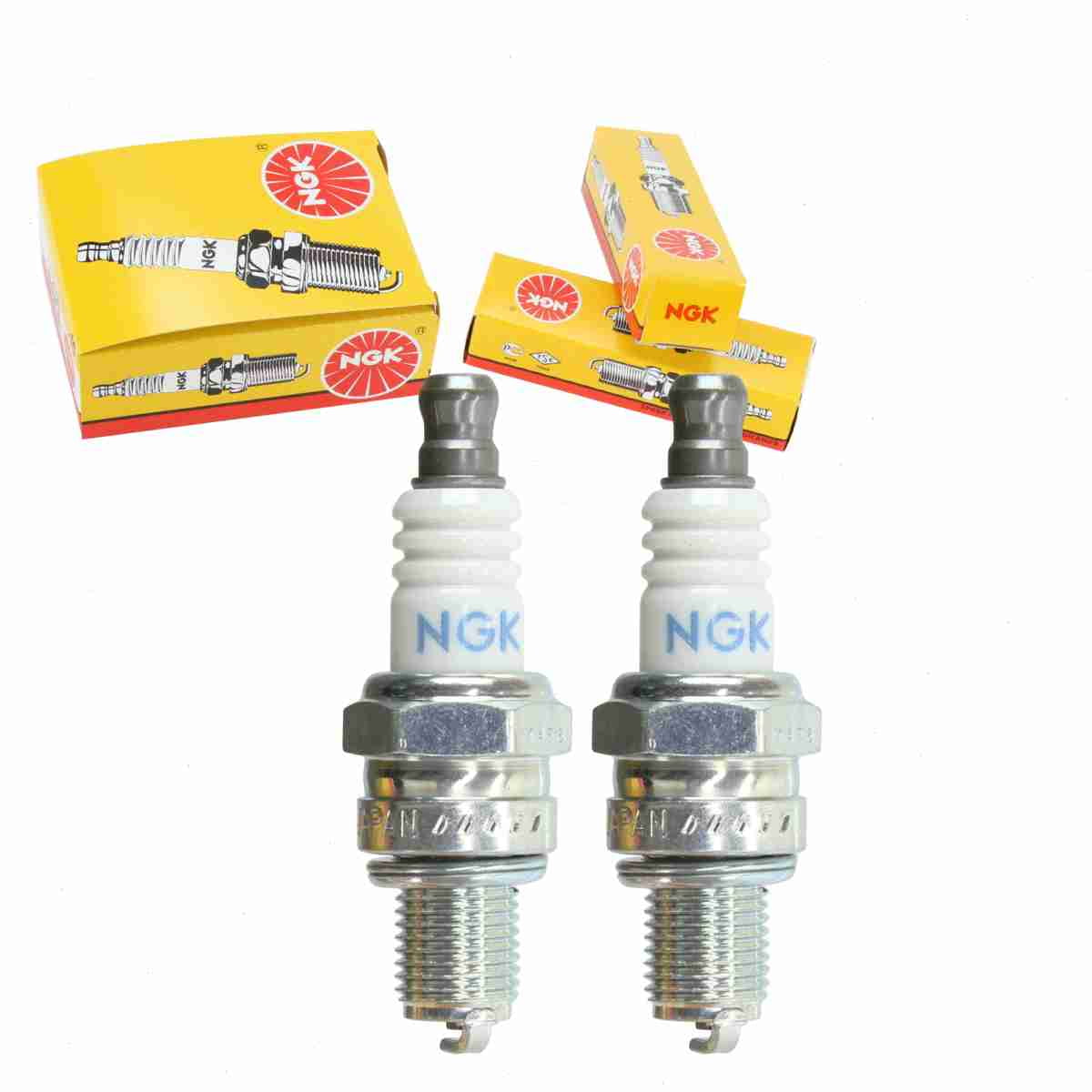 2 pc NGK 3066 Standard Spark Plugs for 965 965-1 AC7R E3.24 RZ7C TY26714 Ignition Wire Secondary