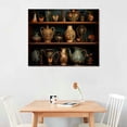 thumbnail image 2 of Nawypu Farmhouse Bathroom Decor Wall Art Rustic Cotton Flower Bathroom Pictures Canvas Print Country Bathroom Relax Soak Unwind Sign Artwork Aesthetic Home Decor for Bathroom Framed, 2 of 4