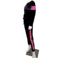 thumbnail image 6 of Tie Dye Color block Pullover Sweatshirt Leggings Matching Set Activewear Loungewear Bubble Texured Fuchsia S/M, 6 of 6