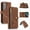 Brown, variant on For Samsung Galaxy S23+ 5G Dream 9-Card Wallet Zipper Bag Leather Phone Case For Samsung Galaxy S23+ 5G