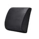 thumbnail image 1 of Cojín para silla de comedor Injueey Premium Ante negro para apoyar la cintura, 1 of 6