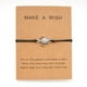 thumbnail image 1 of Pulseras para mujer, regalos para mujer, pulsera de tarjeta, pulsera trenzada de alambre encerado, pulsera de tortuga, pulsera con letras, manta, 1 of 3