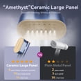 thumbnail image 2 of Jack & Rose S3 Travel Steamer for Clothes, 100V-240V Portable Steamer for Global & European Traveling, 15s Heat Up Iron & Steamer 2 In 1, Large Ceramic Heat Panel, Blue, 2 of 8