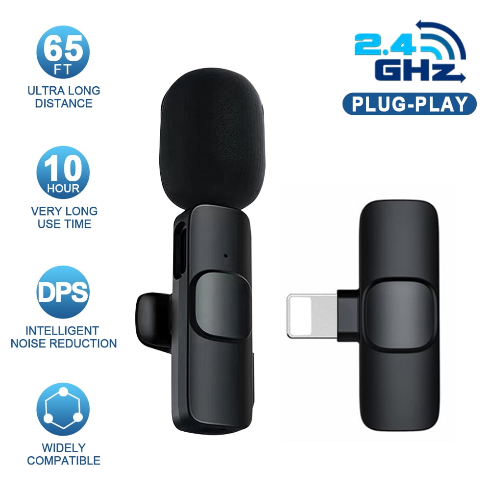 Upgraded Lavalier Wireless Microphone 