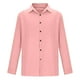 thumbnail image 3 of pstuiky camisas de manga larga para hombre, Camisa informal de moda para hombre, cuello vuelto, manga larga, transpirable, blusa top de hombre m, 3 of 5