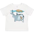 thumbnail image 3 of Inktastic Pizza Shark Boys or Girls Toddler T-Shirt, 3 of 5