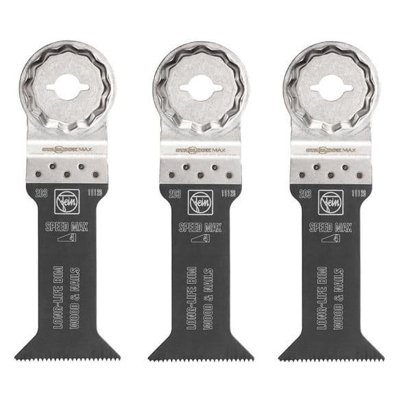 FEIN 63502203220 78x42mm Starlock Max E-Cut Bi-Metal Saw Blade 3pk