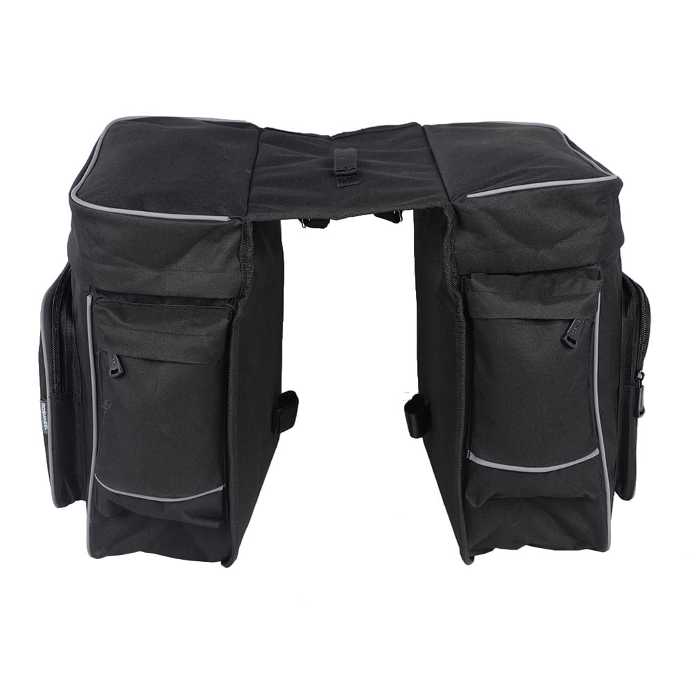 ROSWHEEL 30L Bike Bicycle Cycling Bag Double Side Rear Tail Seat Rack Pannier